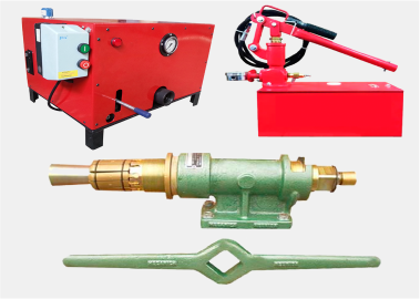Máquina e Bancada de Teste Hidrostático e Empatação de Mangueira de Incêndio